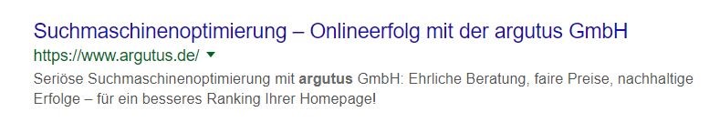 Meta Description Beispiel