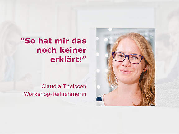 Zitat von Workshop-Teilnehmerin