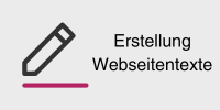 Erstellung Webseiten-texte